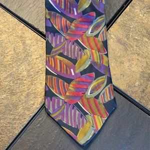 Imported silk tie